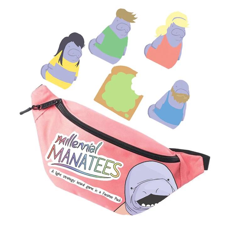 Millennial Manatees Board Game with Fanatee Pack