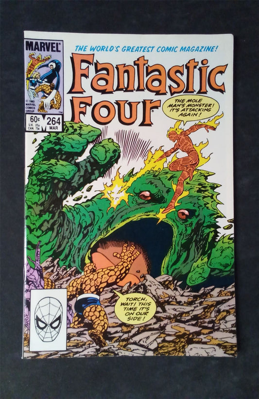 Fantastic Four #264 Direct Edition 1984 marvel Comic Book
