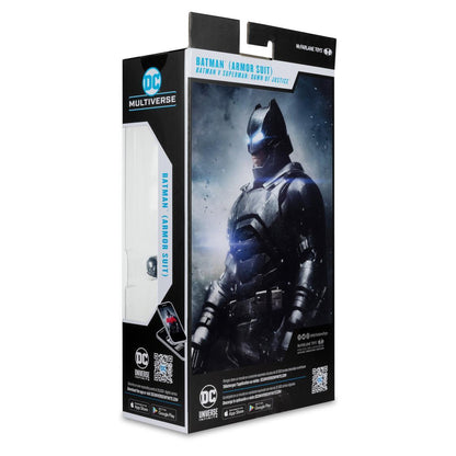 Dc Multiverse Batman Armor Suit Platinum 7in Scale Bvs Action Figure