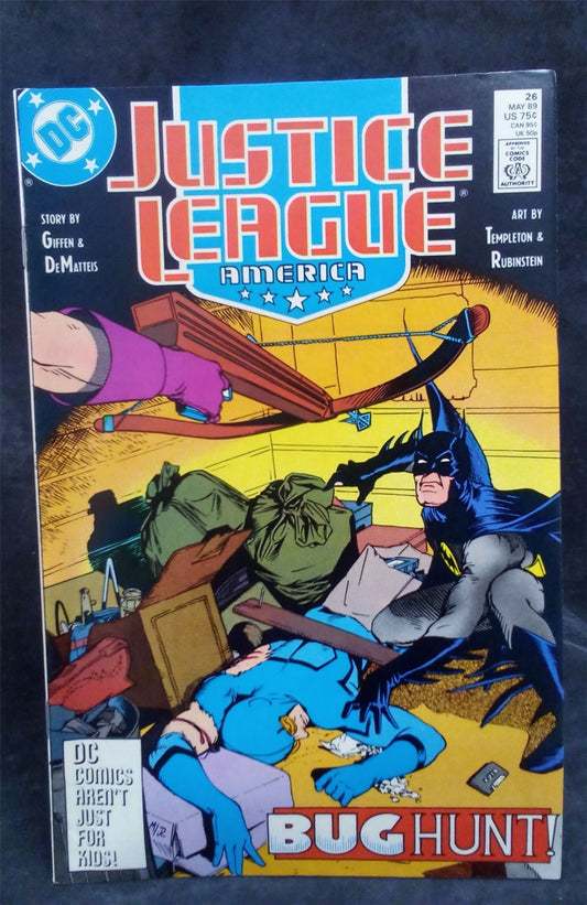 Justice League America #26 1989 DC Comics Comic Book