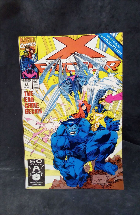 X-Factor #65 Direct Edition 1991 Marvel Comics Comic Book