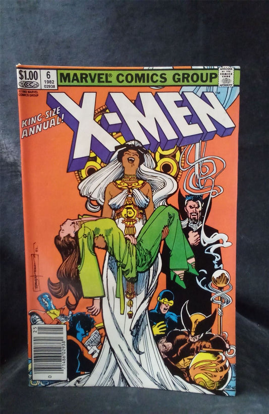 X-Men Annual #6 Newsstand Edition 1982 Marvel Comics Comic Book