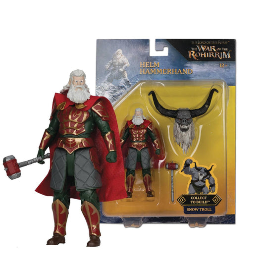 Lord of the Rings Rohirrim Helm BOF Action Figure by McFarlane Toys