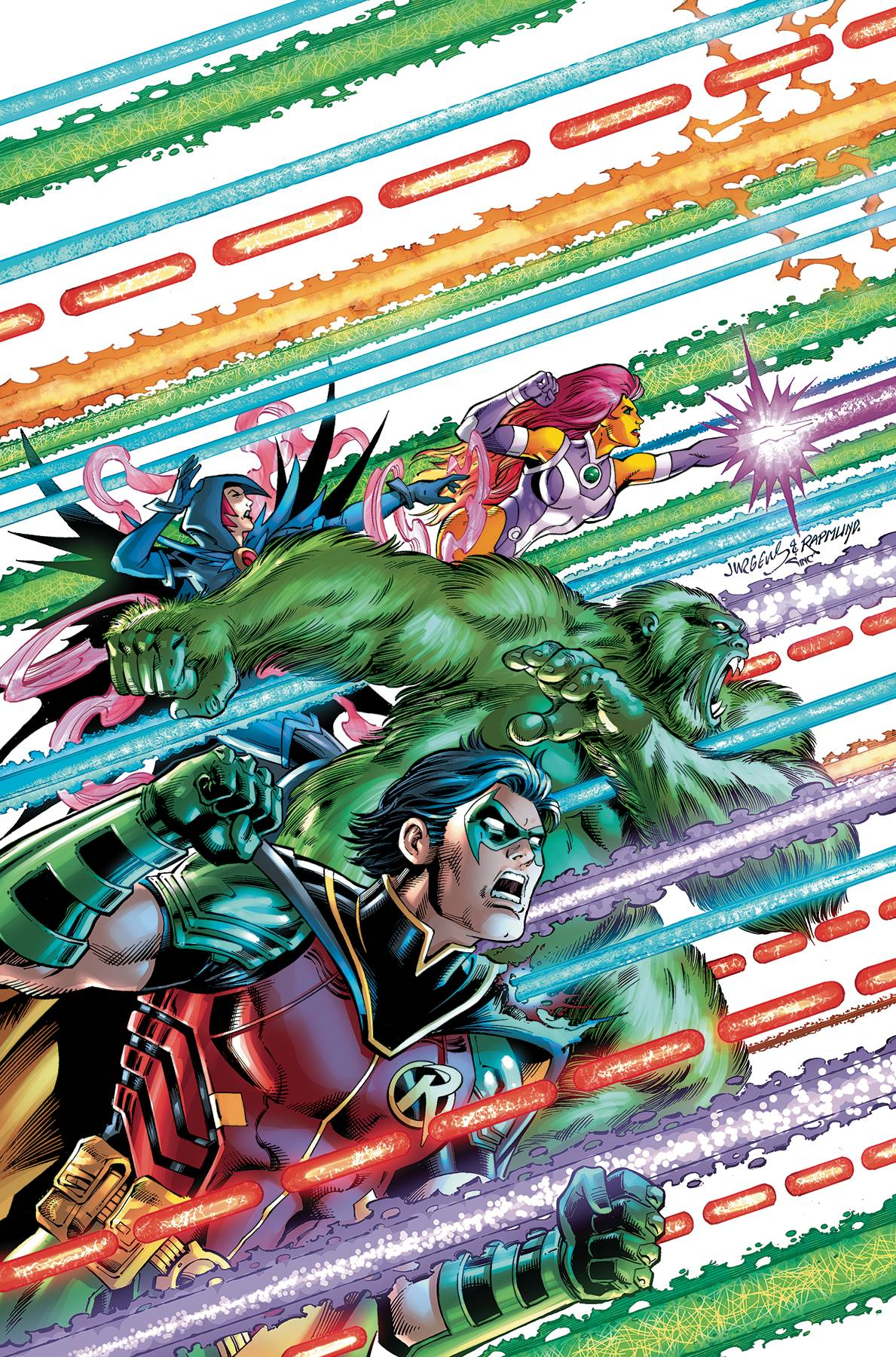 Titans Burning Rage #4 () DC Comics Comic Book