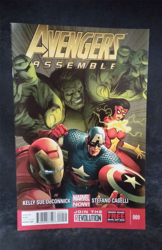 Avengers Assemble #9 Second Print Cover 2013 Marvel Comics Comic Book