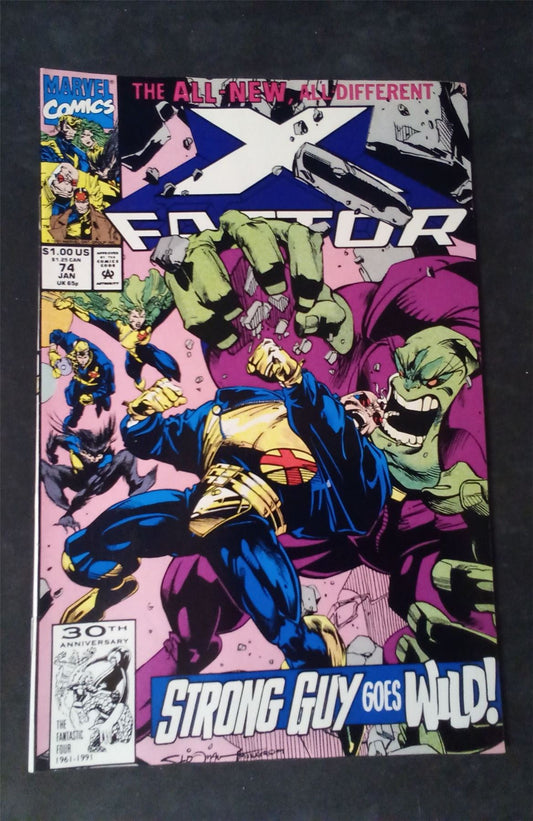 X-Factor #74 1992 marvel Comic Book