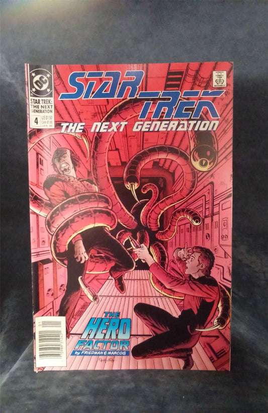 Star Trek: The Next Generation #4 1990 DC Comics Comic Book