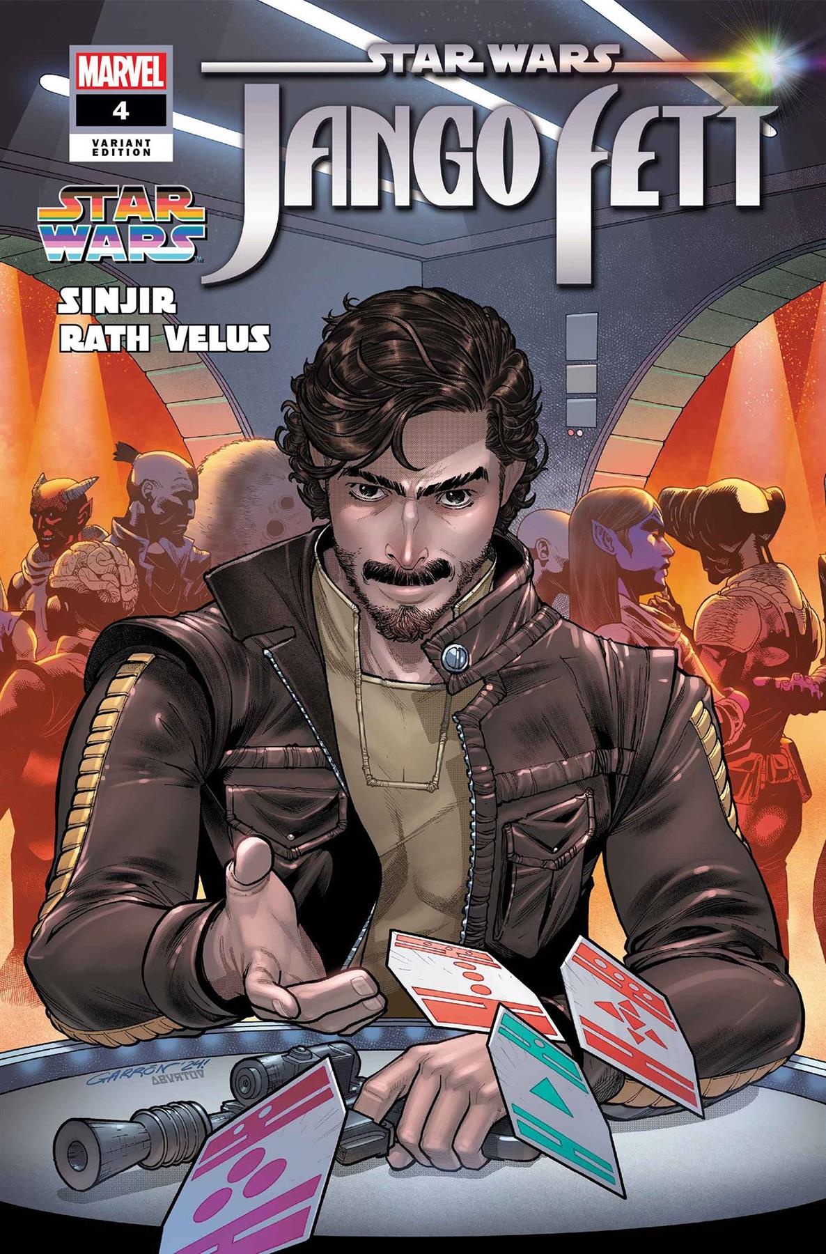 Star Wars Jango Fett #4 Javier Garron Pride Var (Javier Garron Pride Var) Marvel Prh Comic Book 2024