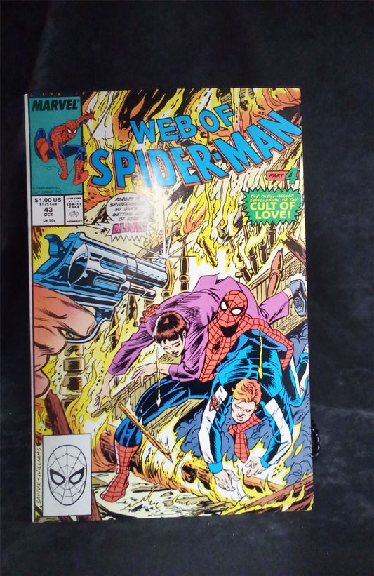 Web of Spider-Man #43 1988 Marvel Comics Comic Book