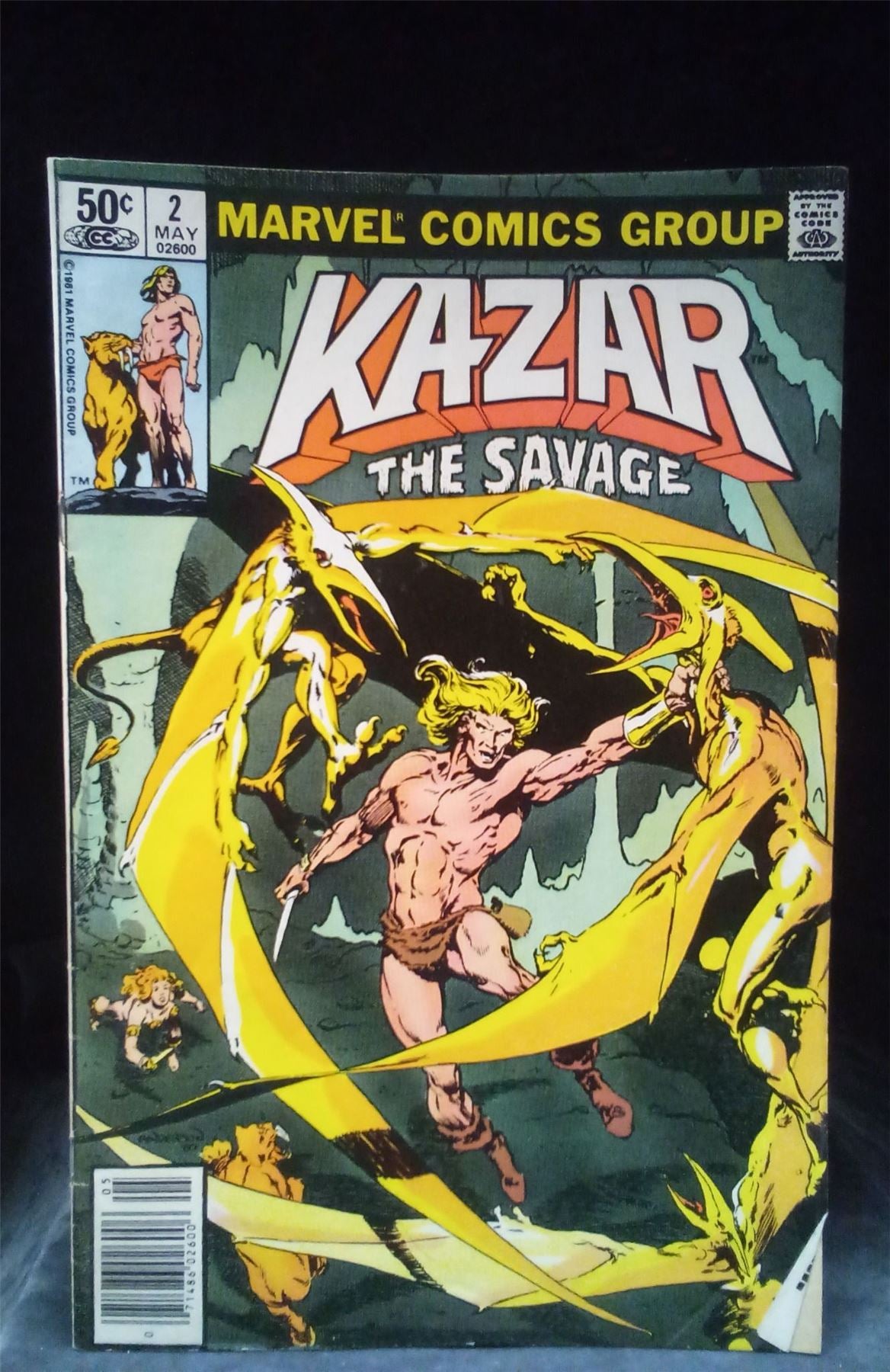 Ka-Zar the Savage #2 Newsstand Edition 1981 Marvel Comics Comic Book