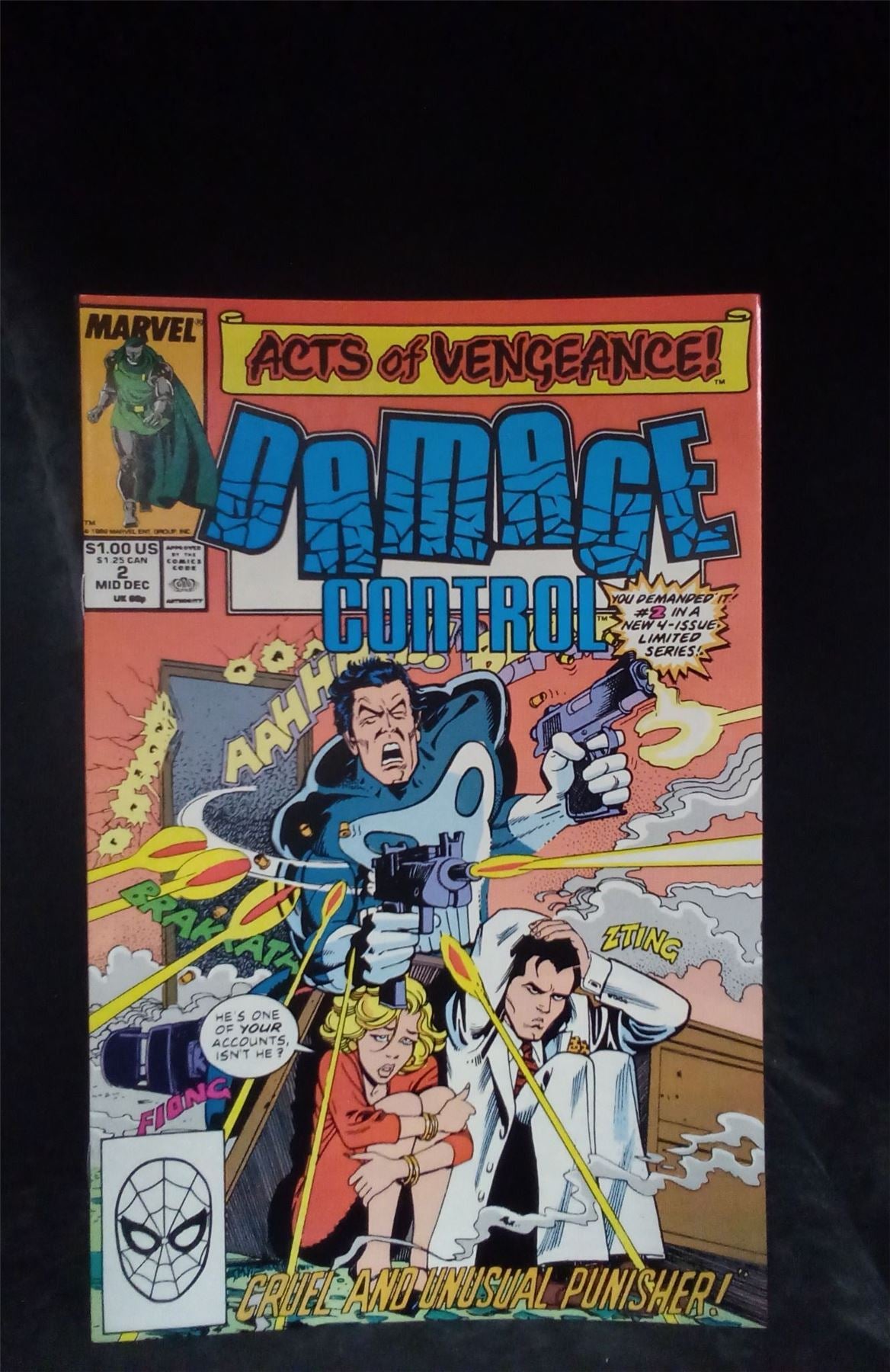 Damage Control #2 1989 Series 2 Marvel Comics Comic Book