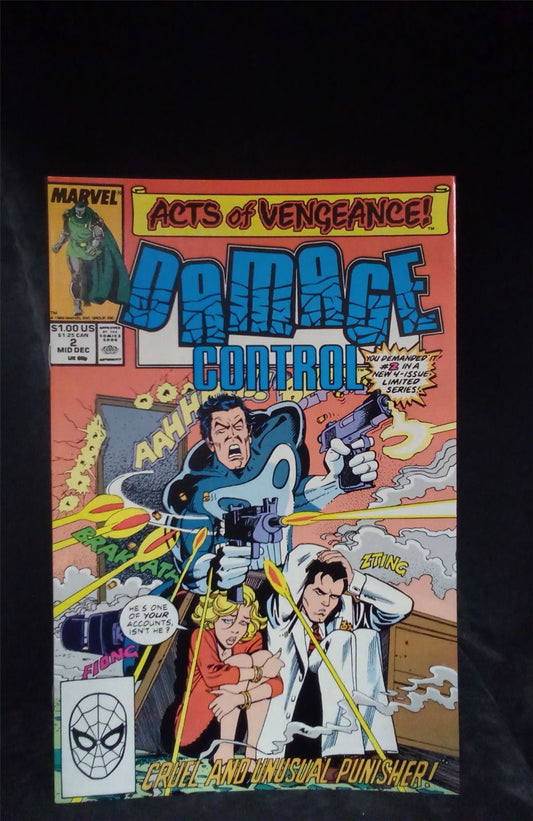 Damage Control #2 1989 Series 2 Marvel Comics Comic Book