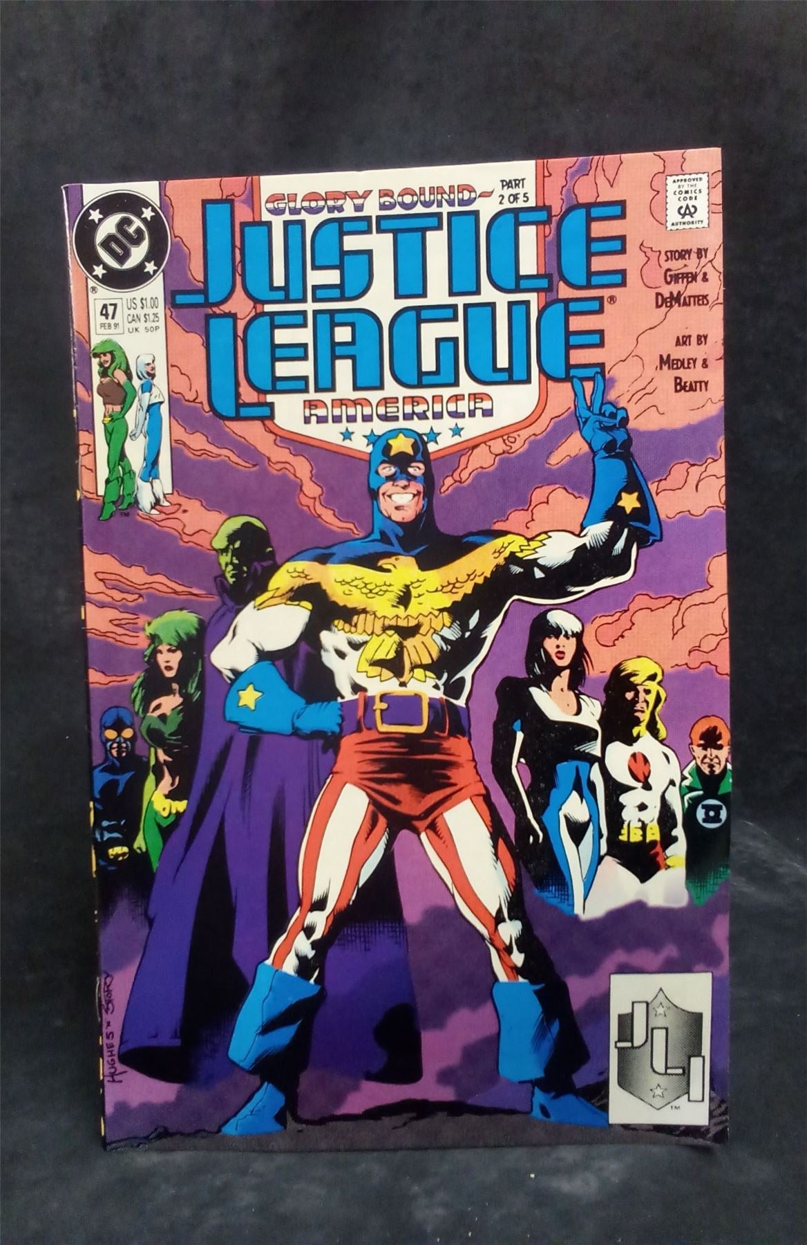 Justice League America #47 1991 DC Comics Comic Book