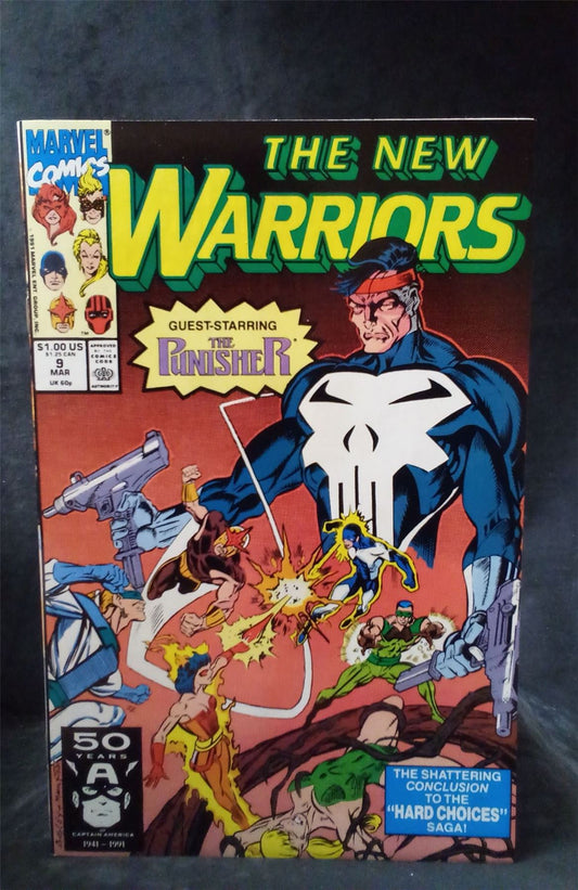 The New Warriors #9 1991 Marvel Comics Comic Book