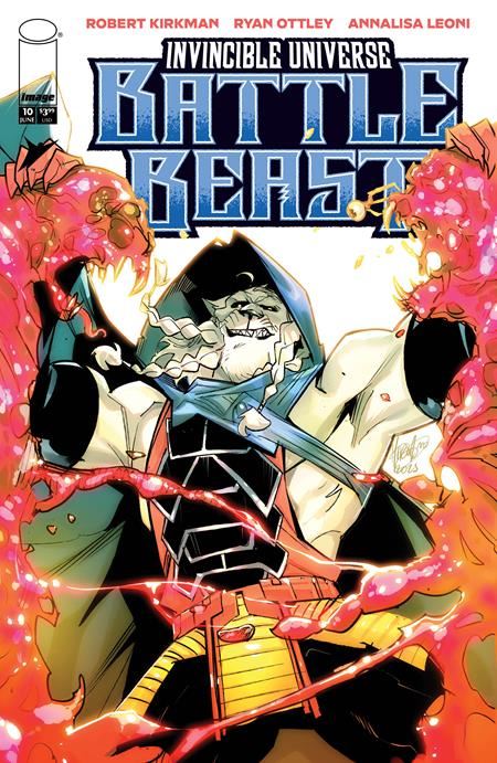 Invincible Universe Battle Beast #10 Cvr D Inc 1:25 Mirka Andolfo Var Image Comics Comic Book
