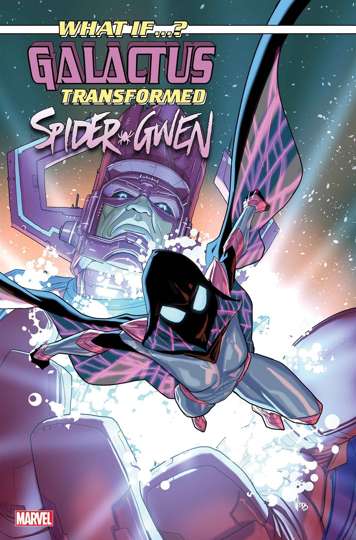 What If Galactus Transformed Spider-gwen #1 Pete Woods Var  Marvel Prh Comic Book 2025