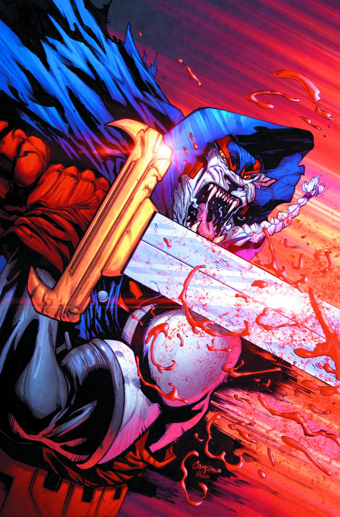 Invincible Uni Battle Beast #1 1st Print JAF Excl Chris Campana **SIGNED Image