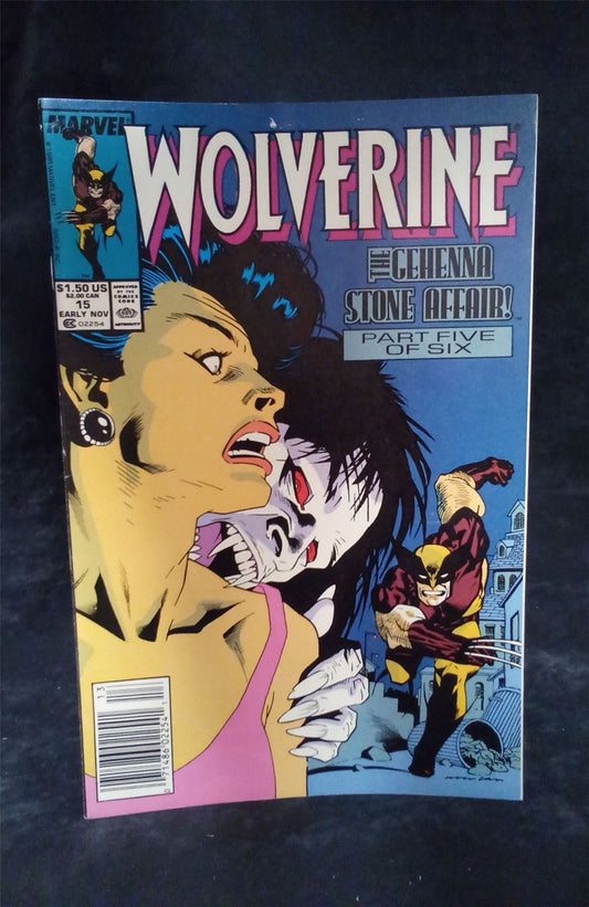 Wolverine #15 1989 Marvel Comics Comic Book