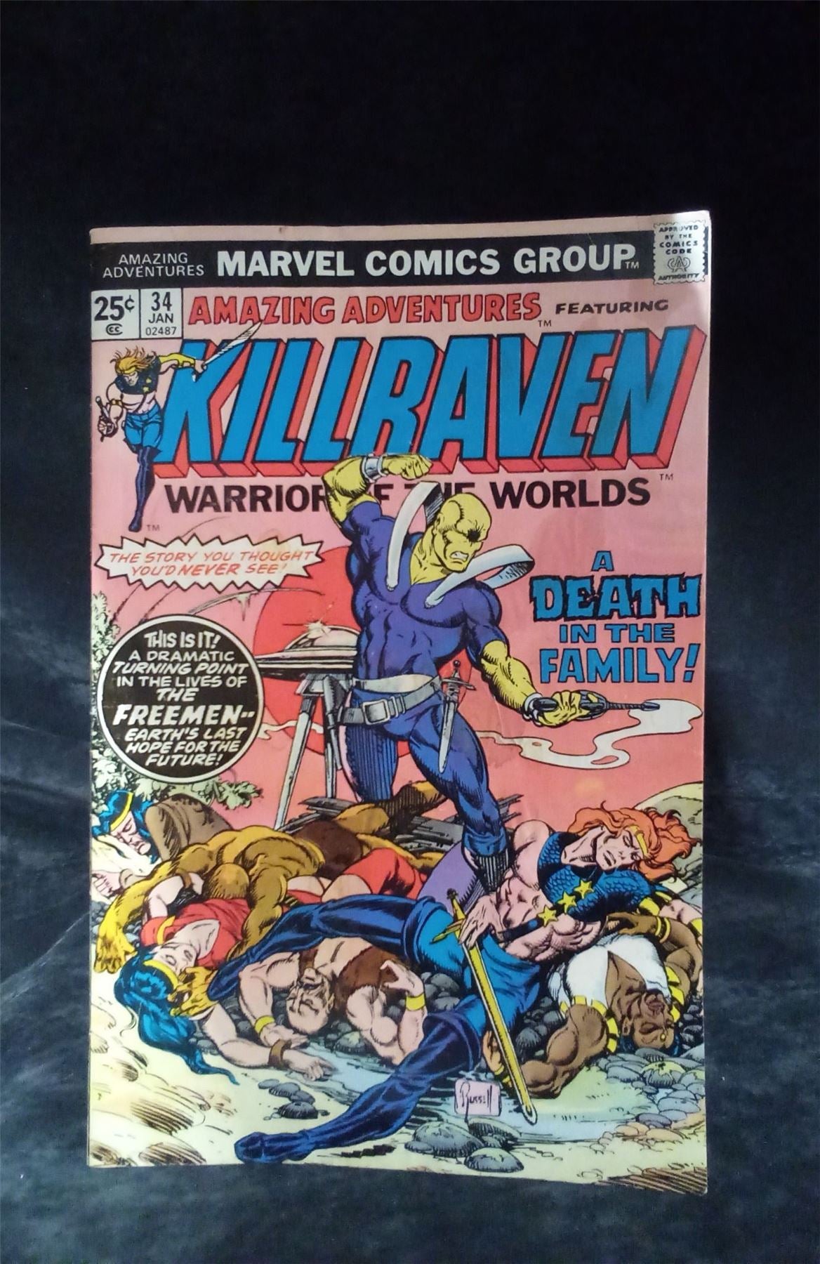 Amazing Adventures #34 1976 marvel Comic Book