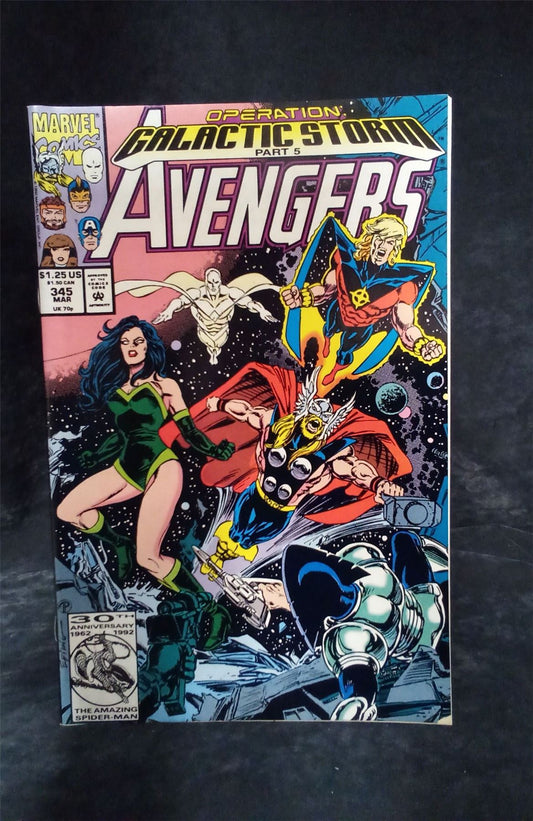 The Avengers #345 1992 Marvel Comics Comic Book