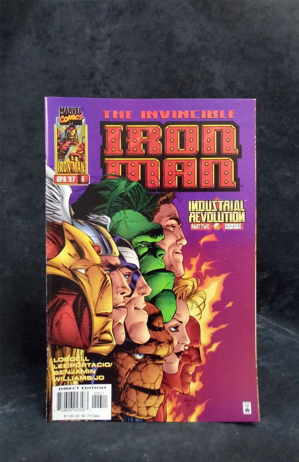 Iron Man #6 1997 Marvel Comics Comic Book