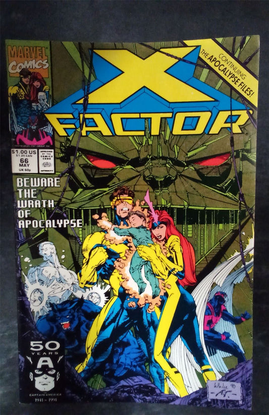 X-Factor #66 Direct Edition 1991 Marvel Comics Comic Book
