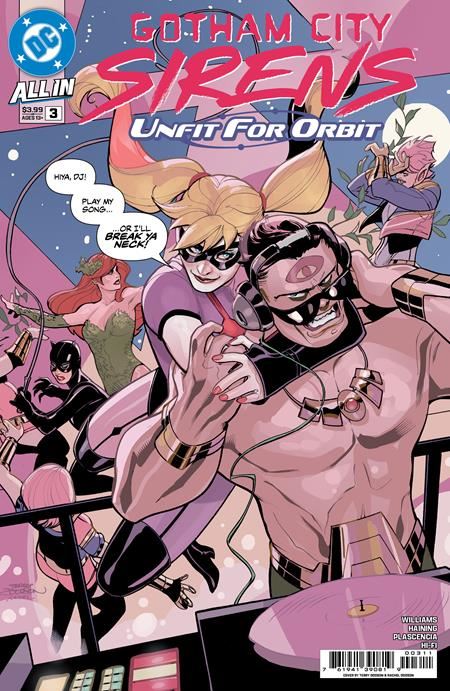 GOTHAM CITY SIRENS UNFIT FOR ORBIT #3 (OF 5) CVR A TERRY DODSON & RACHEL DODSON  DC Comics Comic Book 2025