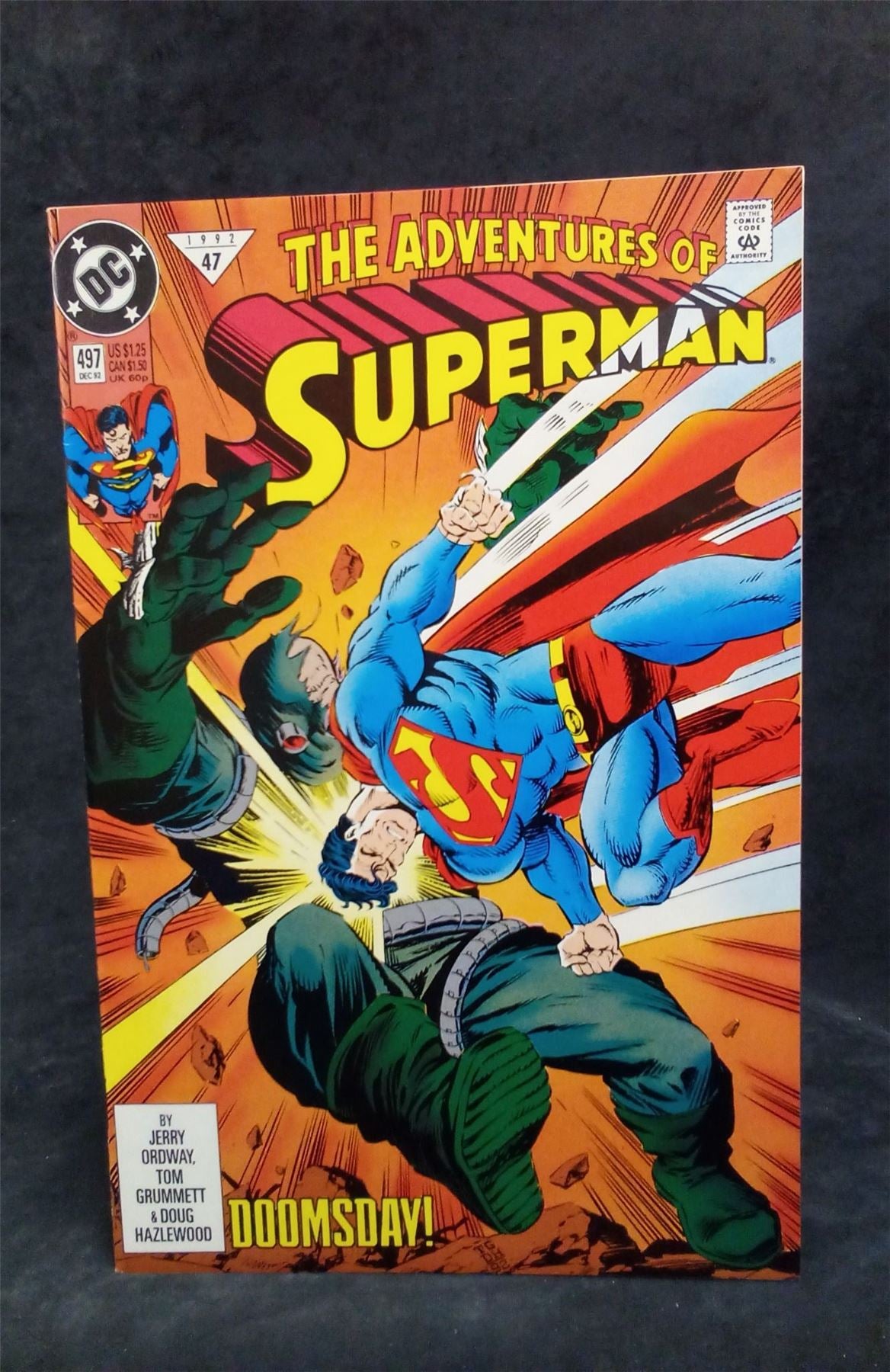 Adventures of Superman #497 1992 DC Comics Comic Book