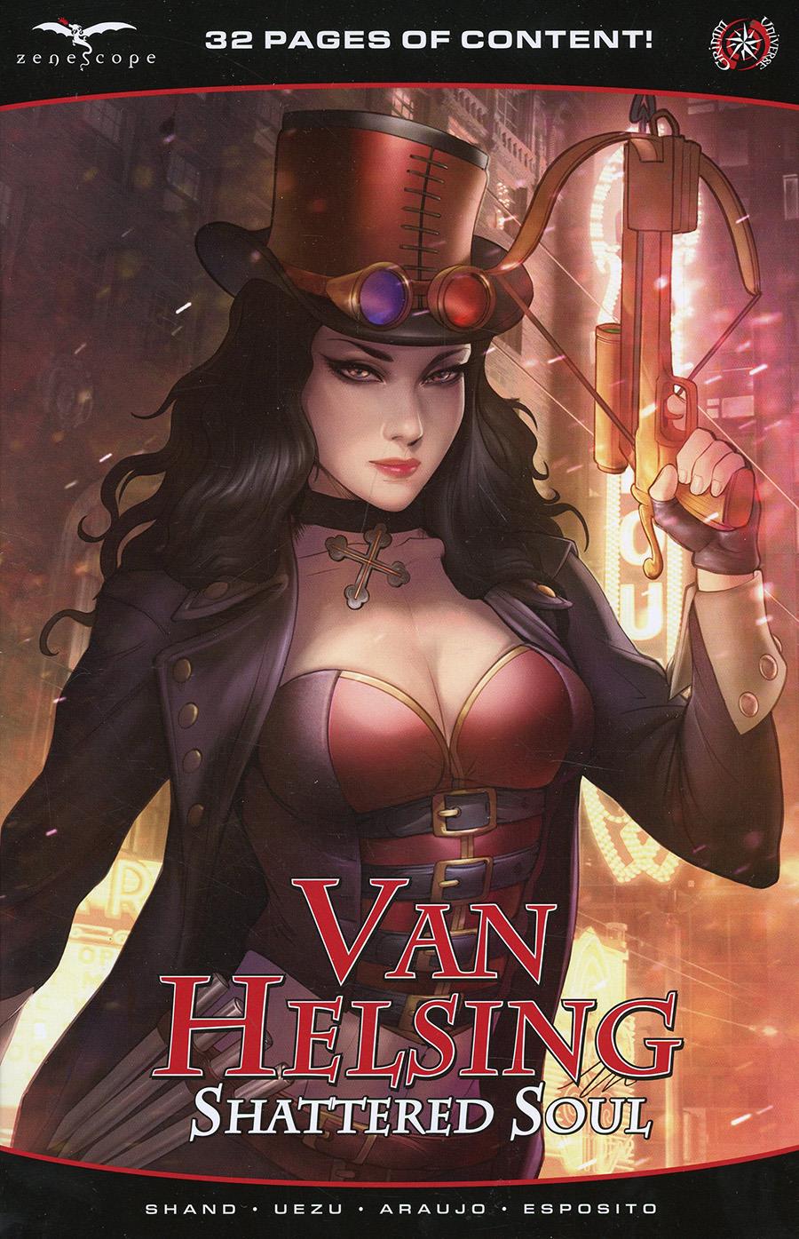 Van Helsing Shattered Soul Oneshot #1 Cvr C Meguro (99999) Zenescope Entertainment Inc Comic Book 2022