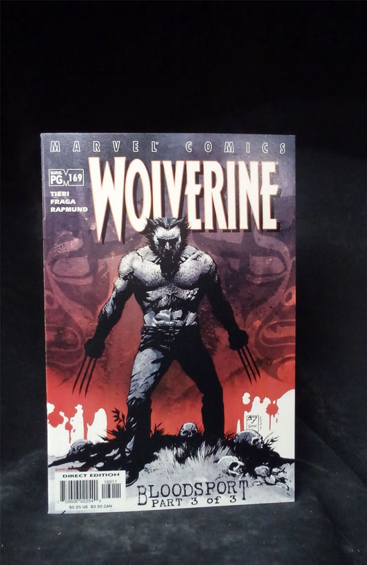 Wolverine #169 2001 Marvel Comics Comic Book