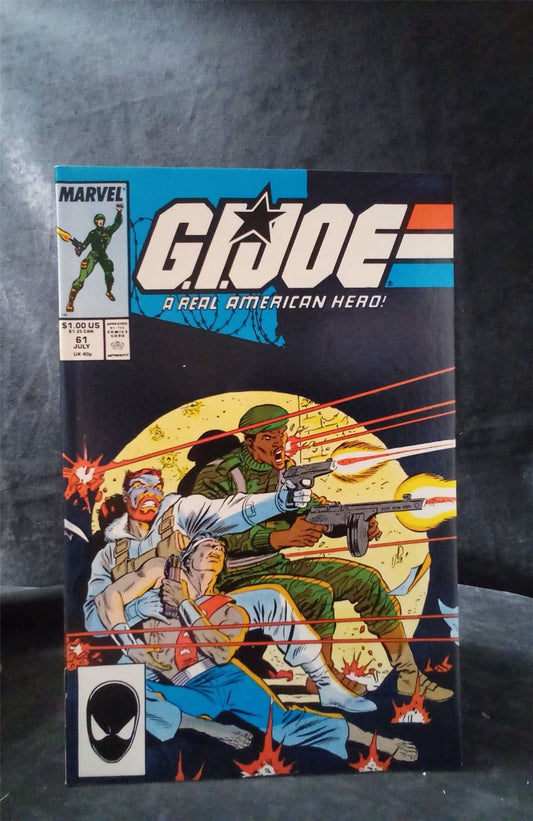 G.I. Joe: A Real American Hero #61 1987 Marvel Comics Comic Book