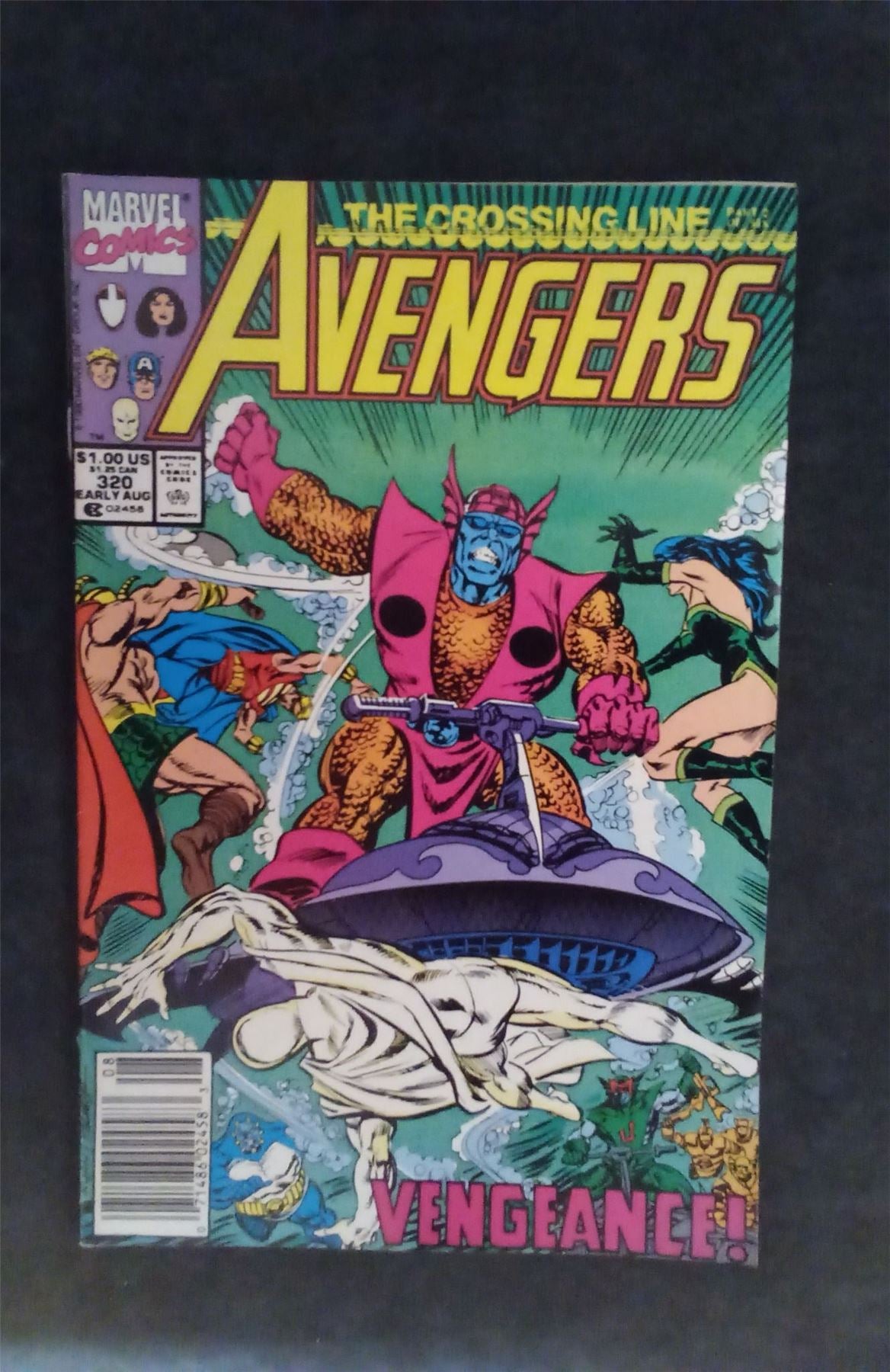 The Avengers #320 1990 marvel Comic Book – JAF Comics