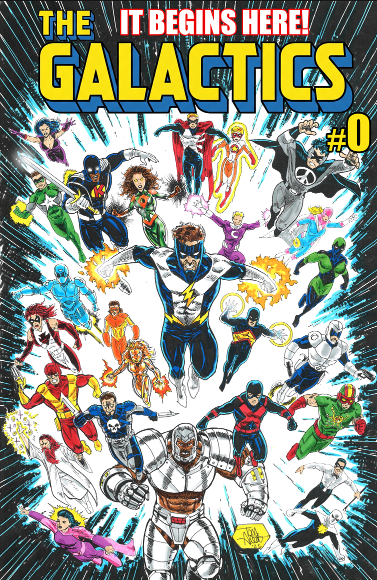 Galactics #0 Cover A Tom Aresto Dreamscape Publishing Comic Book