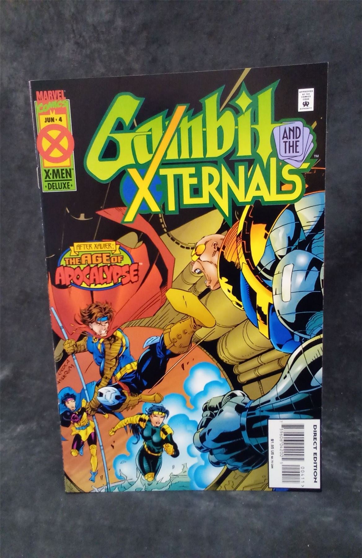 Gambit & The X-Ternals #4 1995 Marvel Comics Comic Book