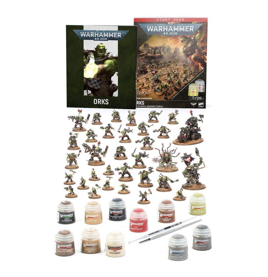 Warhammer 40k- Start Here: Getting Started with Orks 60-53 by Games Workshop