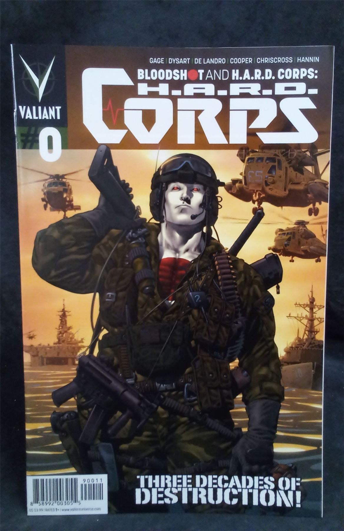 Bloodshot and H.A.R.D. Corps #0 (Cover A) 2014 valiant Comic Book