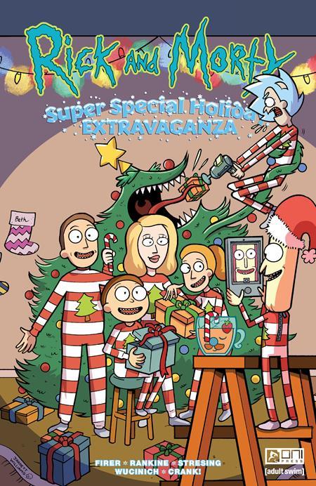 Rick And Morty Super Special Holiday Extravaganza #1 (one Shot) Cvr A Jarret Williams (mr) Oni Press Comic Book