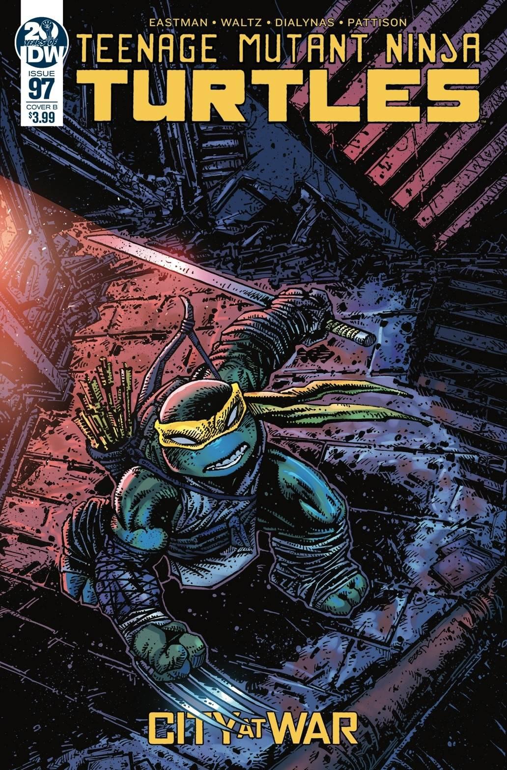 Tmnt Ongoing #97 (Cvr B Eastman) Idw Publishing Comic Book