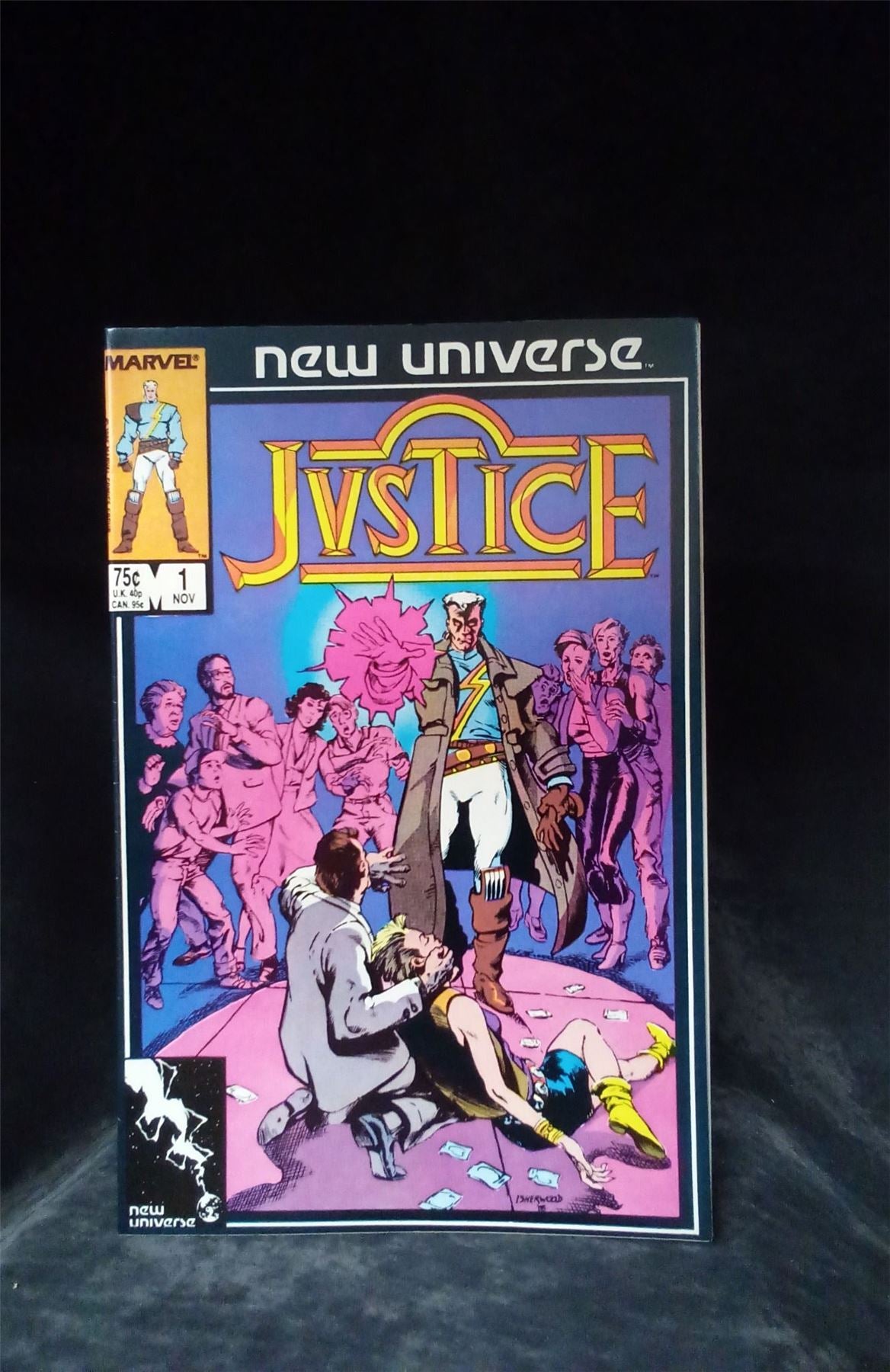 Justice #1 1986 Marvel Comics Comic Book