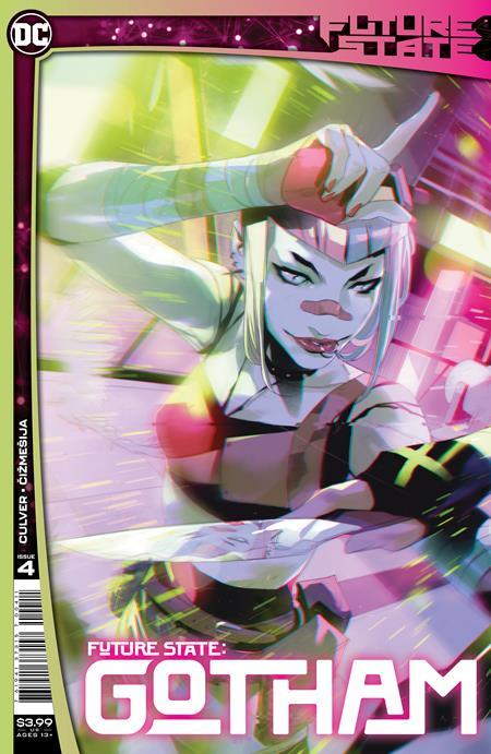 Future State Gotham #4 Cvr A Simone Di Meo Harley Quinn Connecting Cover DC Comics Comic Book