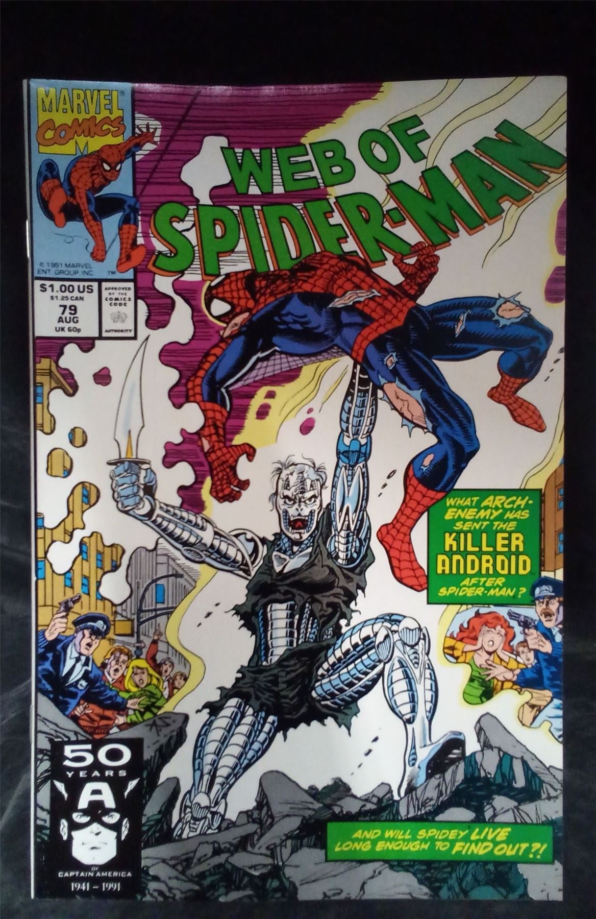 Web of Spider-Man #79 1991 Marvel Comic Book