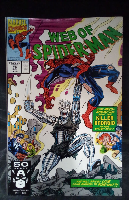 Web of Spider-Man #79 1991 Marvel Comic Book