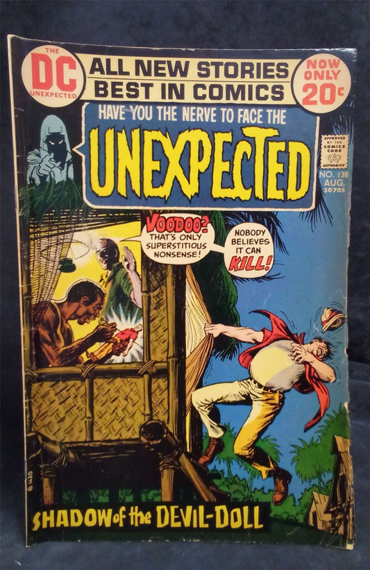 The Unexpected #138 1972 DC Comics Comic Book