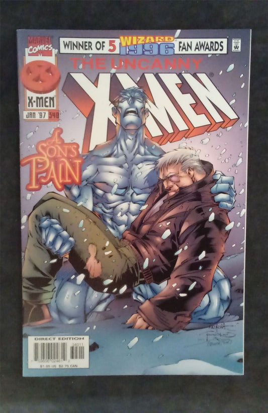 The Uncanny X-Men #340 1997 marvel Comic Book