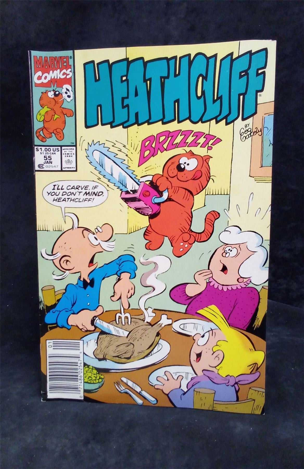 Heathcliff #55 1991 Marvel Comics Comic Book