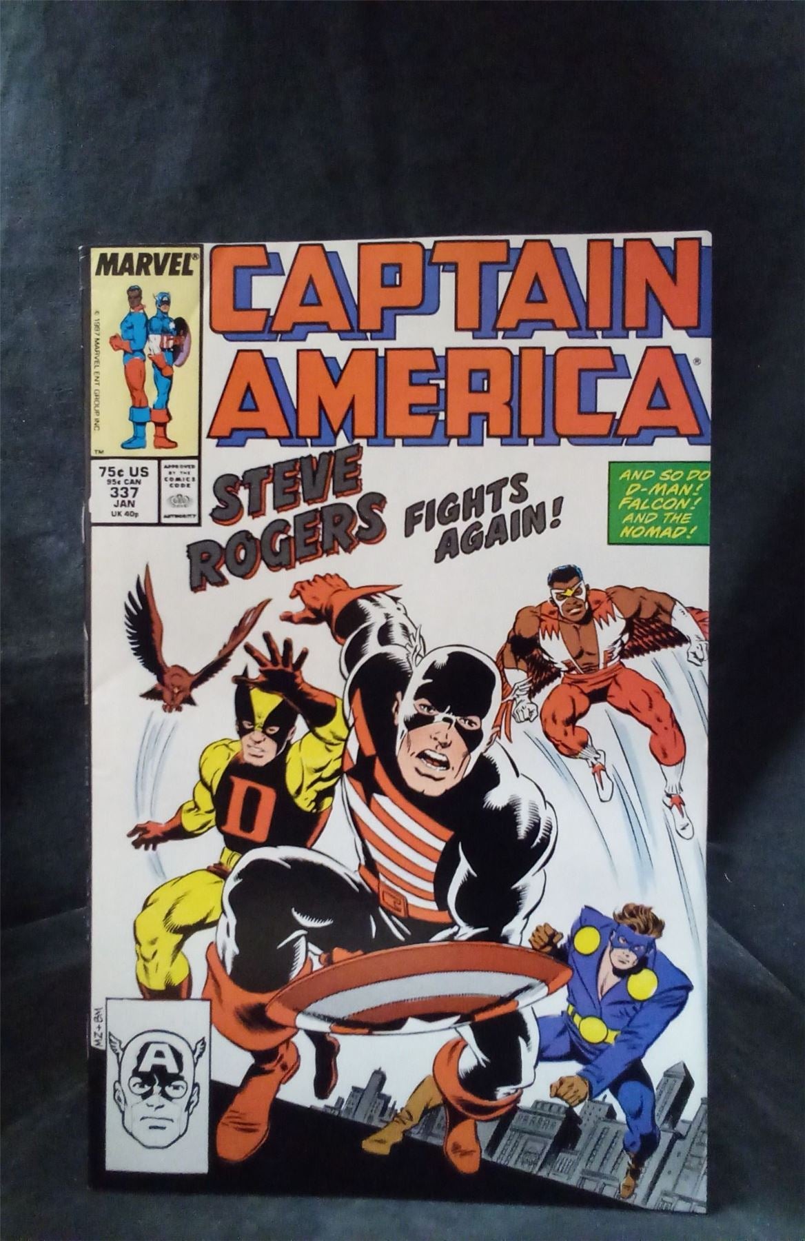 Captain America #337 1988 Marvel Comics Comic Book