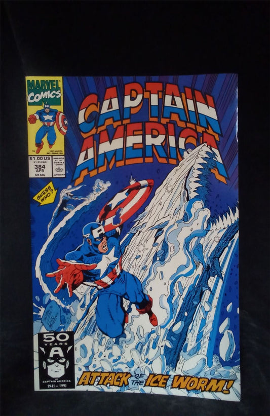 Captain America #384 1991 Marvel Comic Book