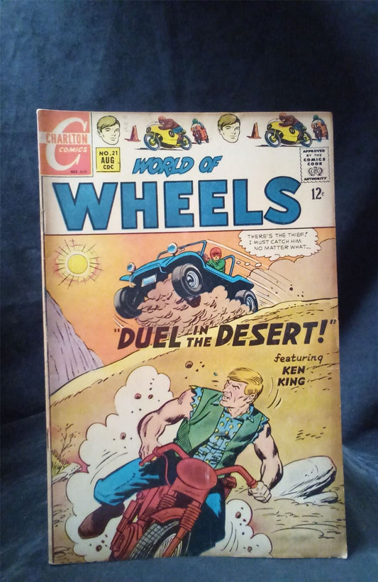 World of Wheels #21 1968 charlton Comic Book