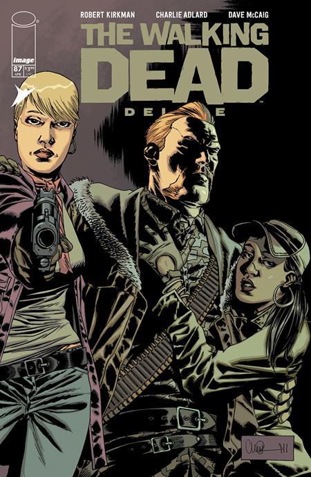 Walking Dead Deluxe #87 Cvr B Charlie Adlard & Dave Mccaig Var (mr) Image Comics Comic Book