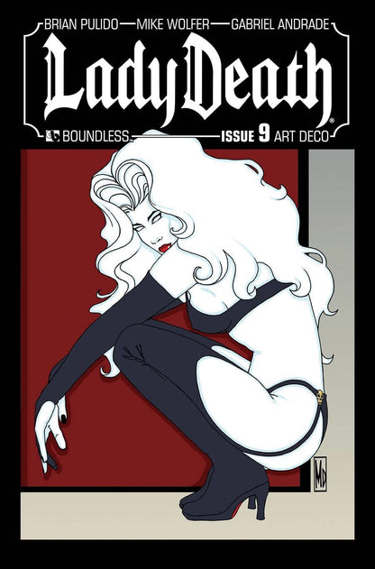 Lady Death (2010) Art Deco C Bag Set (5ct) Boundless Comics Comic Book